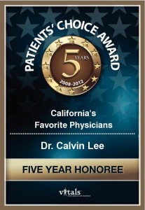 Dr. Wu may have graduated #1 from Ivy League Medical School, but I got this award, ha!